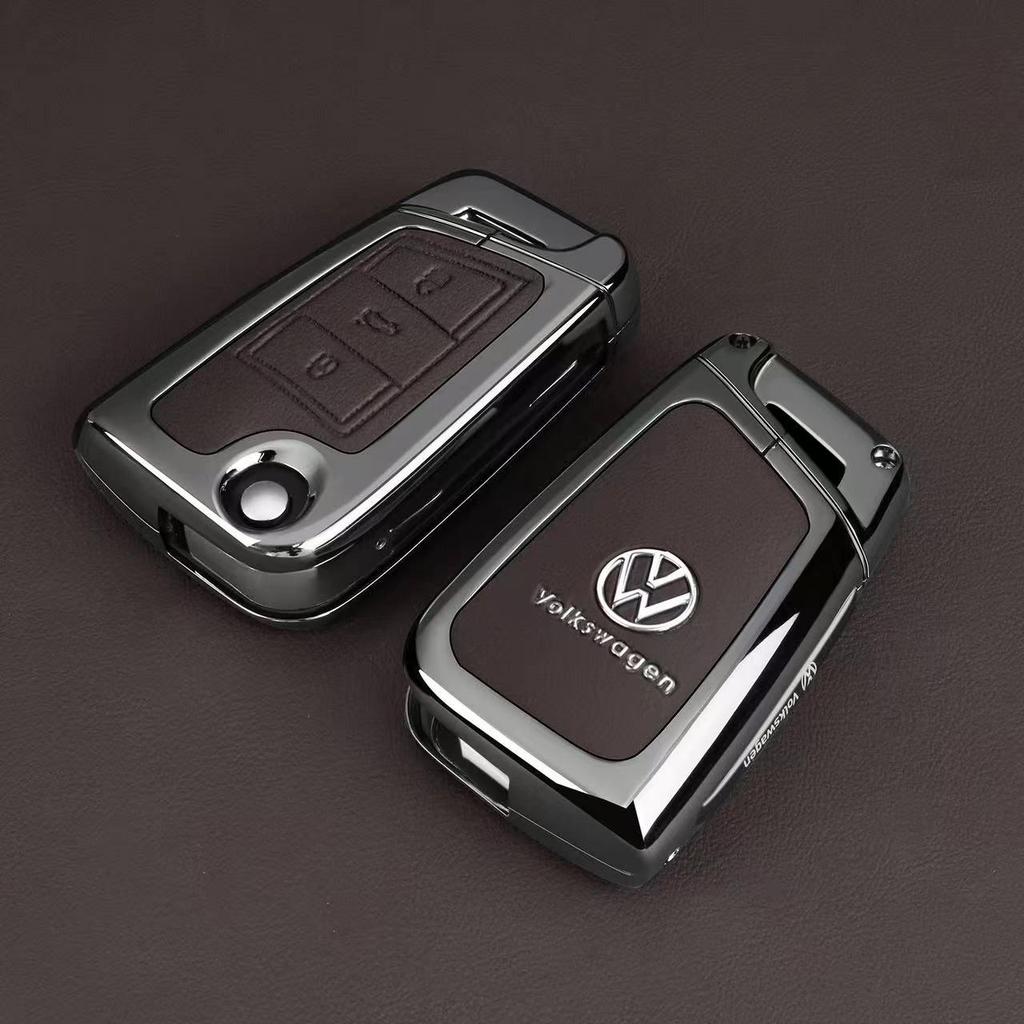 Etui na klucze do Volkswagen Teramont, Bora, Golf, Sagitar, Tayron, Magotan, T-Roc, T-Cross: Torba samochodowa i muszla klamry