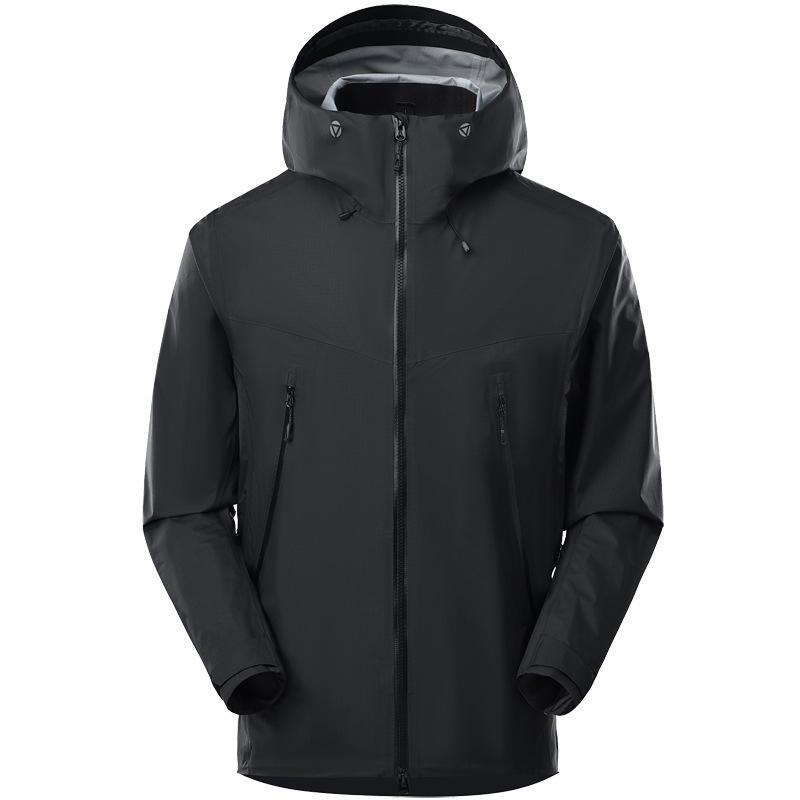 

Unisex Lightweight Waterproof Windproof Mountaineering Jacket - Long Sleeve Outerwear Medium