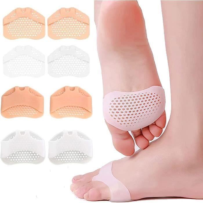 Coussinet Plantaire Gel 6 Pair Coussin En Silicone À L'avant-pied Coussin Gel Pieds Respirants Et Confortable SEMELLE ORTHOPEDIQUE