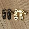 Wooden Box Lock Jewelry Box Suitcases Bag Accessories Concealed Buckle Lock Hook Horn Lock Hasps