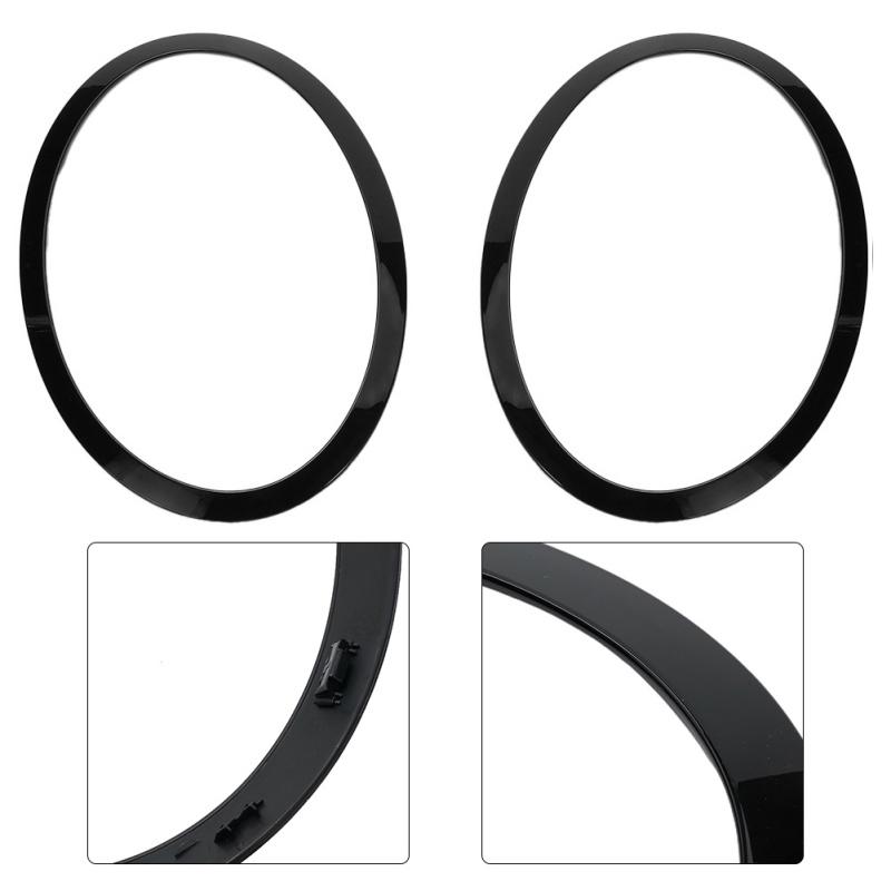 2pcs Font/Rear Lamp Frame Headlight Trim Ring For MINI COOPER F55 F56 F57 2013-2017 51712355791 51712355798