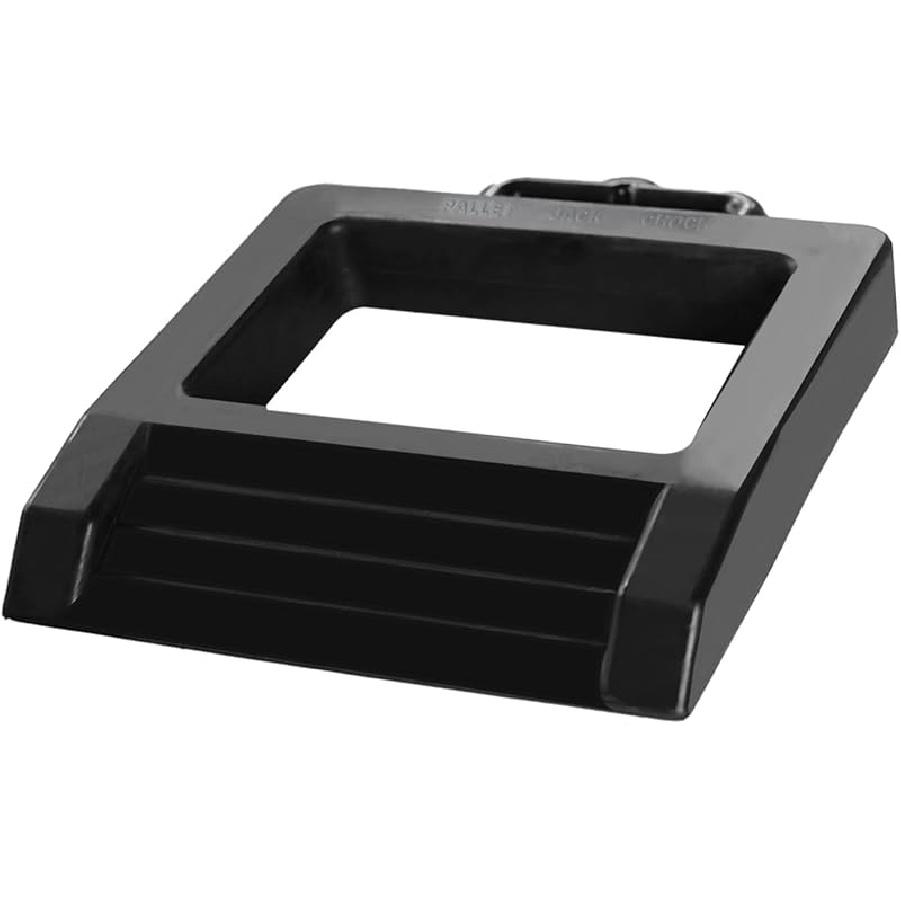 Резиновый противооткатный упор для грузовика, сверхпрочный стопор для гидравлической тележки, стопор для палетной тележки, 14,2  Д x 11,4  Ш x 2  В 2 шт. 1 Piece