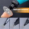 10 Stück Mini Scharf Mit Loch Diamant Trennscheiben Für Rotationswerkzeug Trennscheibe Scheiben DIY Werkzeug Zubehör Für Dremel 2 Stück Schaft