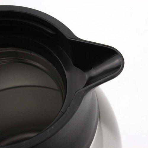 Pearl Metal Easy II Tabletop Pot, 2.0L, Stainless Steel, Satin, Heat and Cold Insulation, H-6313