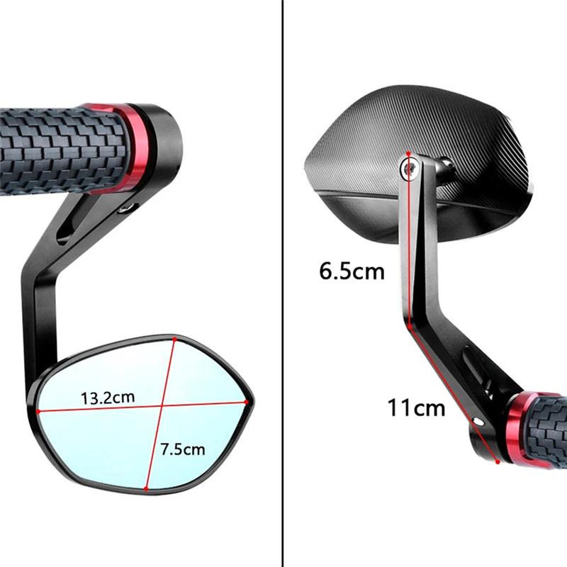 NEW-For Vespa Sprint 150 S150 GTS300 GTV RA Motorcycle Handlebar Mirrors Rear View Mirror