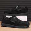 Mode Herren Freizeitschuhe Wildleder Slipper Luxus Slip-on Flache Sneaker Weiche Sohle Fahrschuhe Plateau Business Herrenschuhe