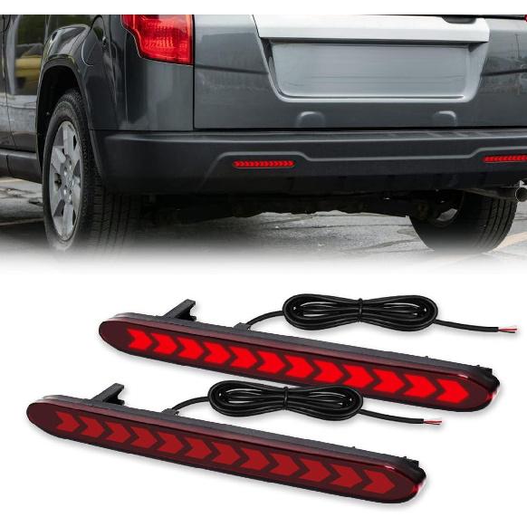 

Светоотражатели заднего бампера для Honda Accord 2004-2008, Honda CR-V 2005-2006, Honda Element 2009-2011, Honda Odyssey 2007-2008 Задний фонарь Ходовые огни model A
