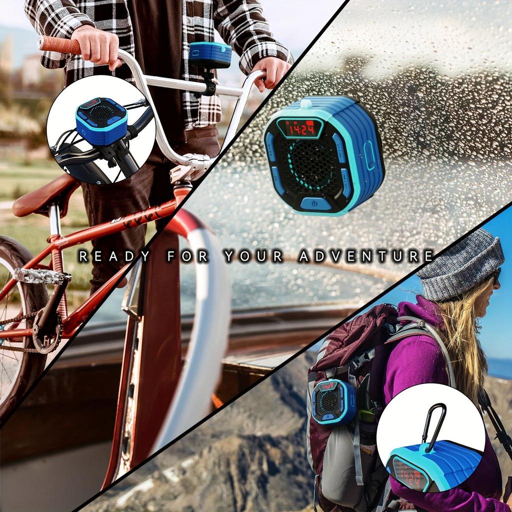 7-level waterproof Bluetooth speaker, surfboard waterproof Bluetooth speaker, subwoofer, outdoor radio