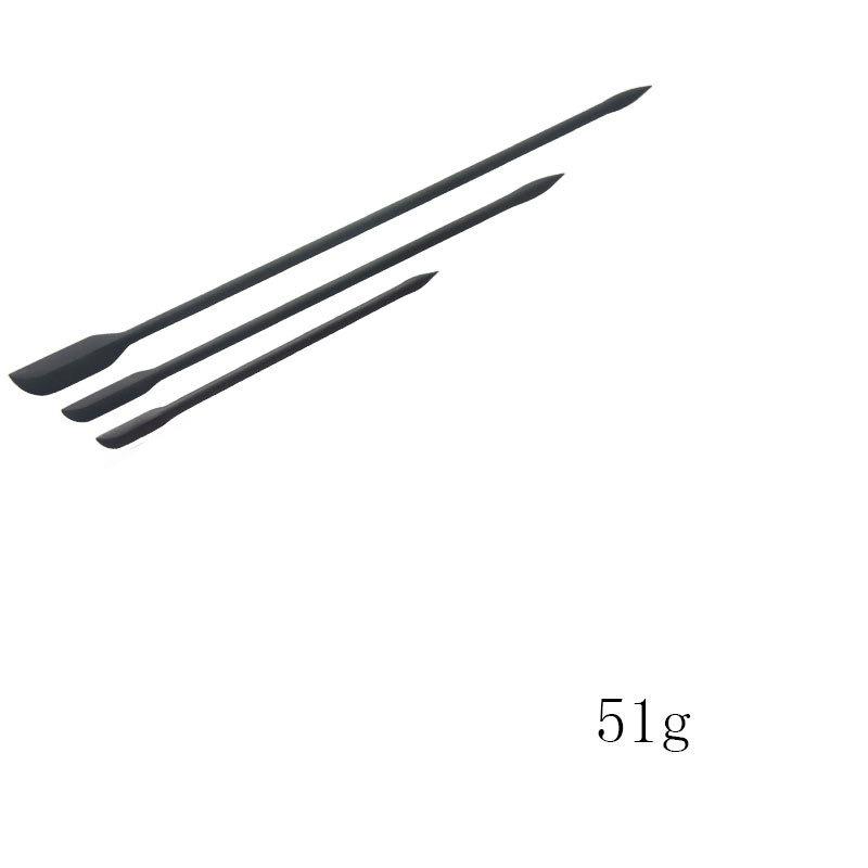 Mini Long Silicone Scraper, Spatula, Three-piece Set, Butter Sauce Spatula, Cosmetic Bottle, Cooking Jar, Inner Wall Scraper
