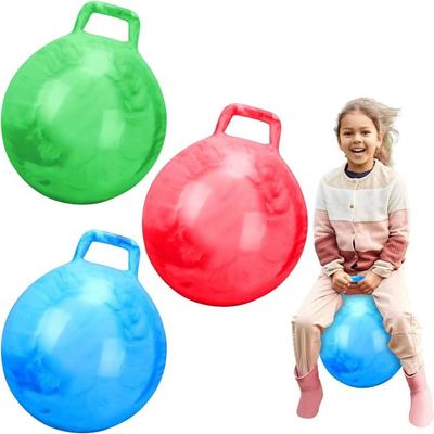 Inflatable Bouncing Ball Hopping Toys Jumping Ball Thickened Hopper Ball  Boys Girls