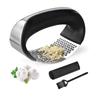 Garlic Garlic Ginger 304 Stainless Ergonomic with Brush and Garlic and Storage Bag Press, Crusher, Mincer, Crusher, Steel, Design, Labor-Saving,