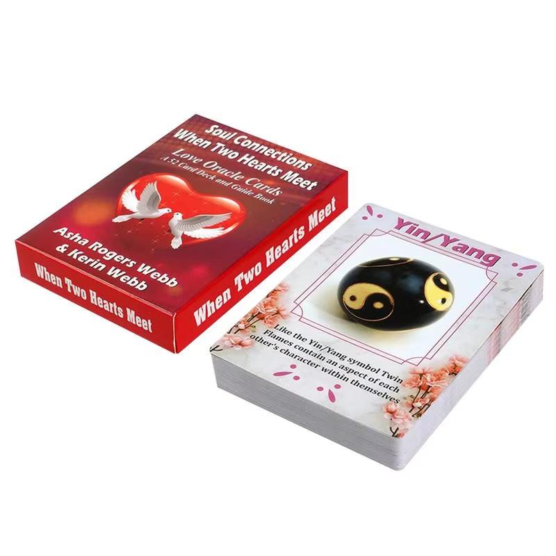 Soul Connections When Two Hearts Meet Love Oracle Cards 52 Fortune Telling Cards