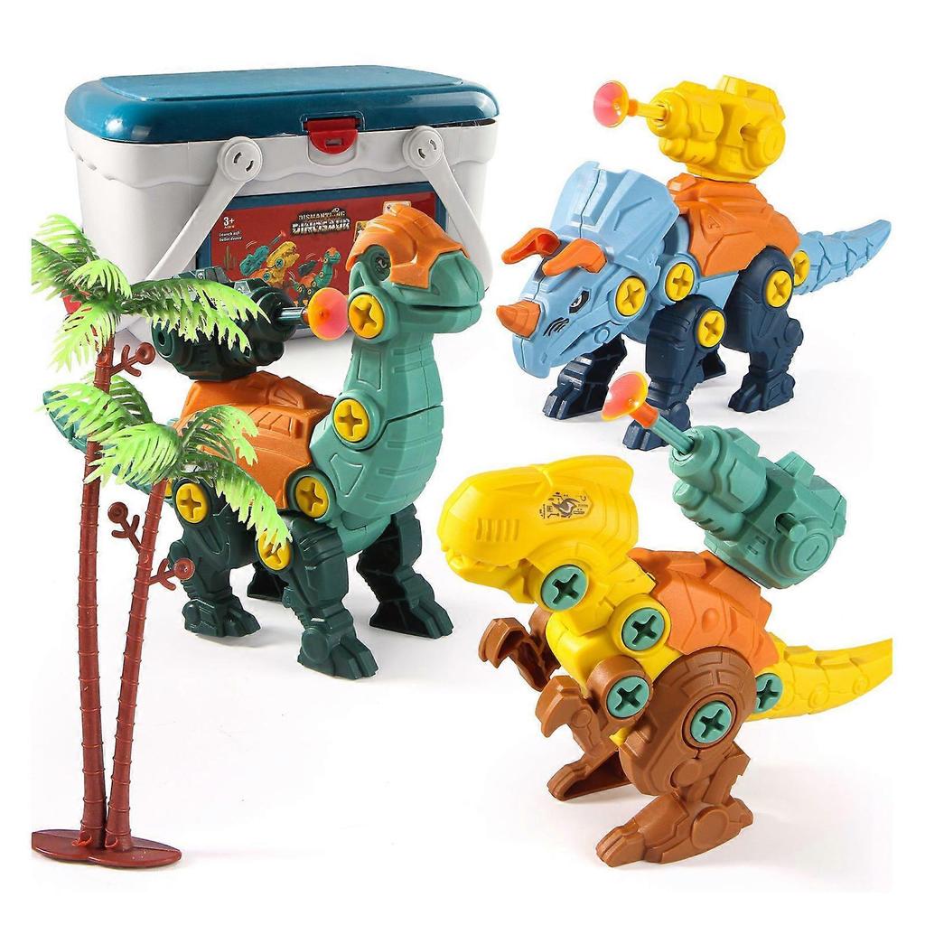Take Apart Toy Dinosaur Model Kits Hand-on Ability Training Toy for Boys Girls