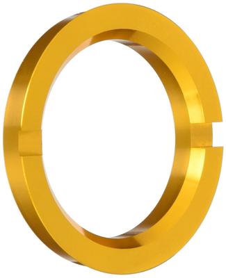 Bague de centrage de moyeu KYO-EI U7356 2,9 pouces (73 millimètres) / 2,2 pouces (56 millimètres), Comprend Bord, Aluminium/Or