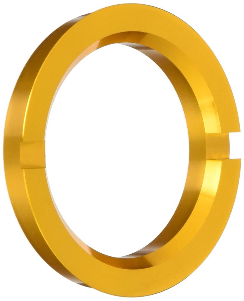KYO-EI U7356 HUB CENTRIC RING 2.9 inches (73 mm) / 2.2 inches (56 mm), Includes Brim, Aluminum/Gold