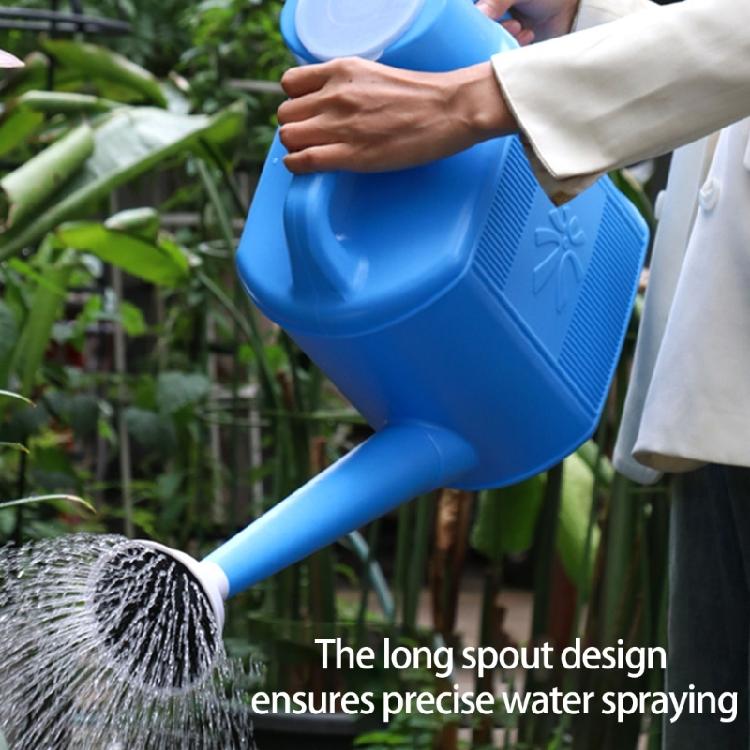 10L Plastic Watering Can Small Garden Watering Can with Comfortable Handle Long Spout Watering Can for Indoor Outdoor