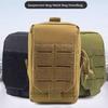 Waist Hanging Mobile Phone Waist Bag Oxford Clip-On Case Bag  Outdoor Activities