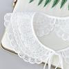 Spring And Autumn Embroidery Lace Large Collar Decorative Shirt Clothing Fake Collar Lace Hollow Lace Small Shawl Petal Collar