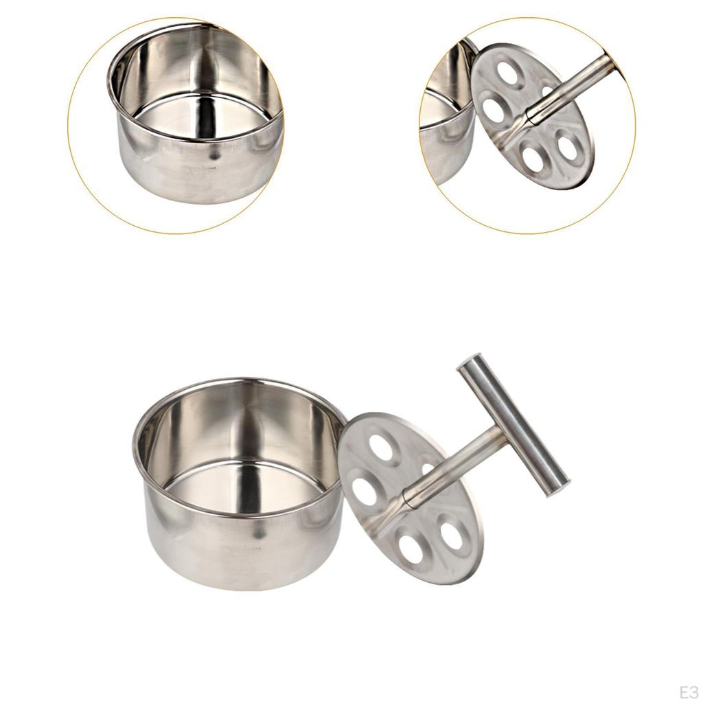 5 Hole Meatball Maker Manual DIY Stainless Steel Cooking Utensils Dispenser Tool Meat Ball