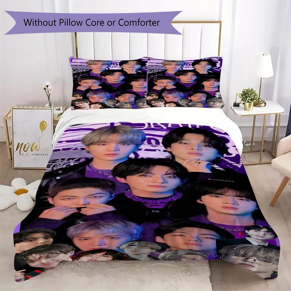 Pastel Pop Collage Bedding 1 Duvet Cover 2 Pillowcase Without Core Without Core Christmas Birthday Gift Duvet Cover And Pillowcase