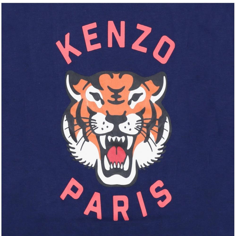 Kenzo Kids Short Sleeve Tee Tiger K61676 84n