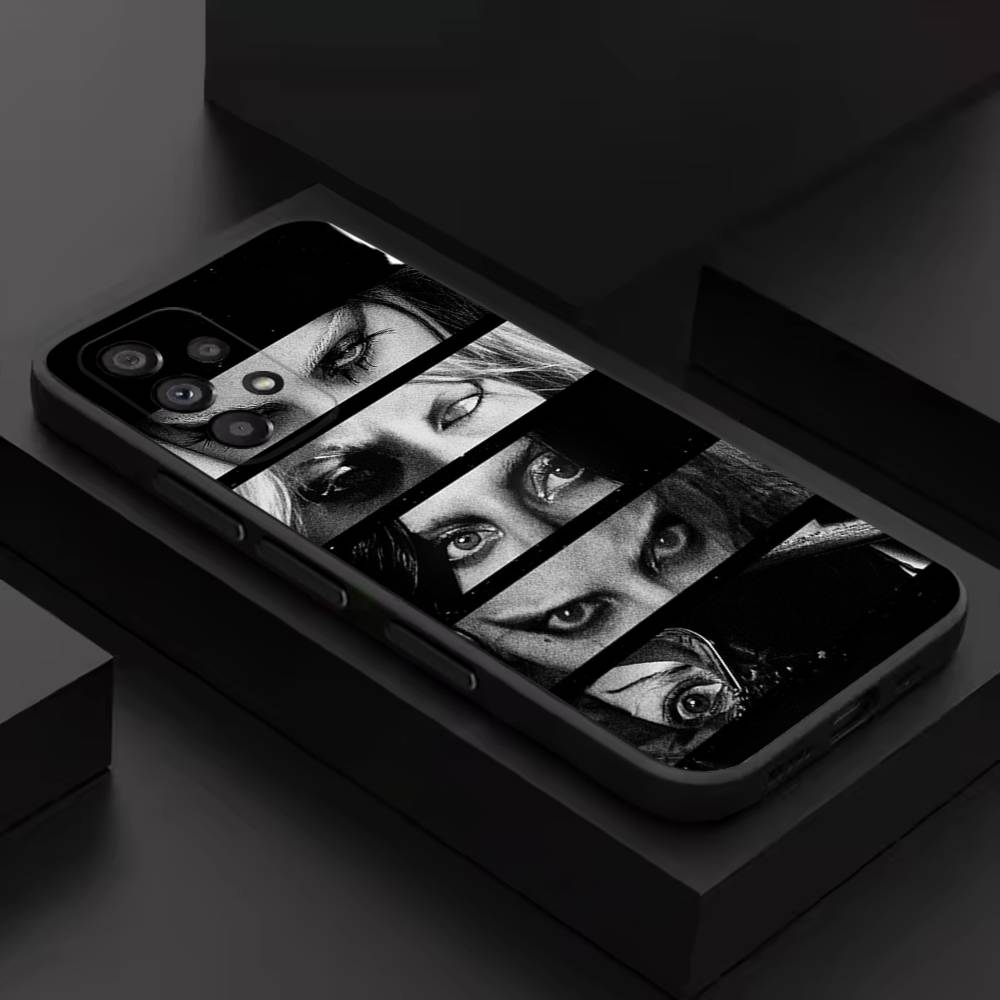

L-LADY MAYHEM GAGA Phone Case For Samsung S 9,10,21,30,22,23,24,25,26,Ultra,Plus,Lite,FE,4,5G Black Soft Case SamsungS25PLUS