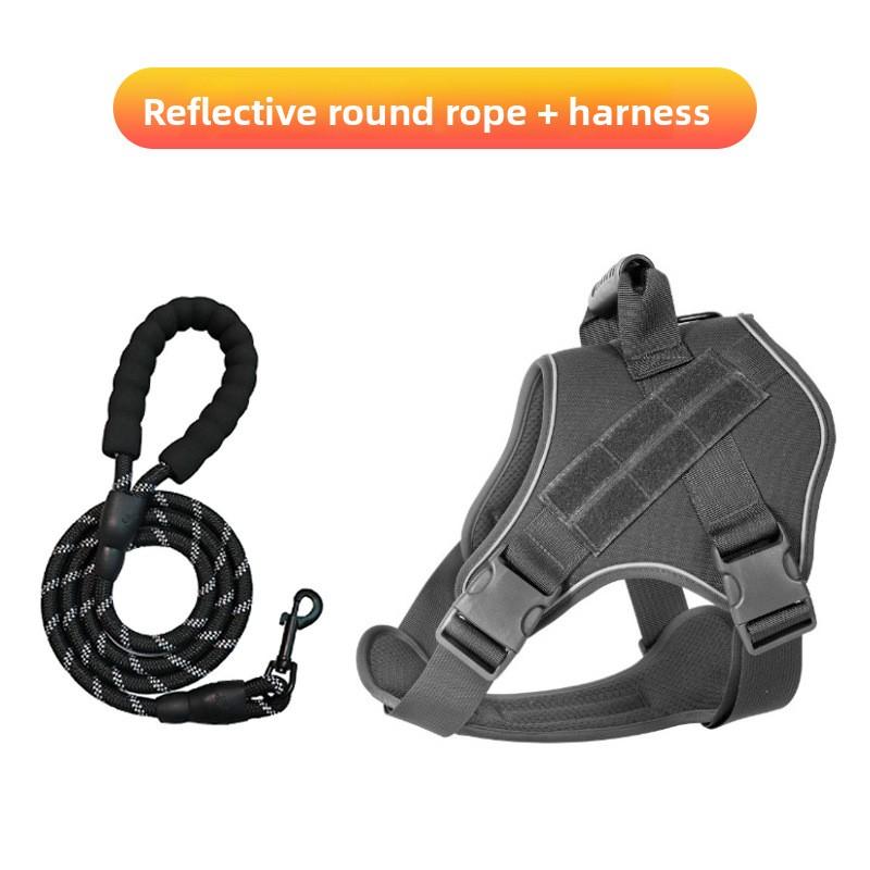 Dog Leash, Vest Style Golden Retriever Chest and Shoulder Strap, Small, Medium and Large Dog Walking Leash, Dog Chain