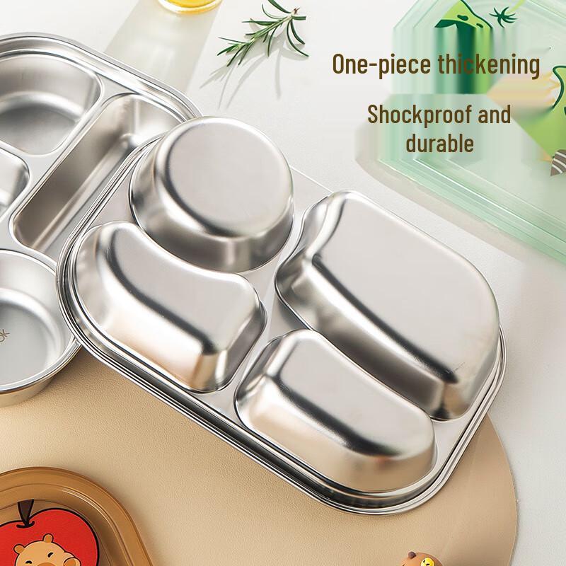 maxcook Stainless Steel Compartmented Lunch Box