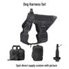Tactical Nylon Dog Vest Harness for Medium To Large Breeds