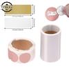 300Pcs Scratch Off Stickers Round Shape Labels Sticker Gold Silver DIY Handmade For Game Scratch Sticker Labels Party Supplies
