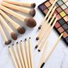 ZNY Zonia Multi-Purpose Makeup Brush: Eyeshadow, Foundation, Blending, Powder, Concealer Brush with Wooden Handle