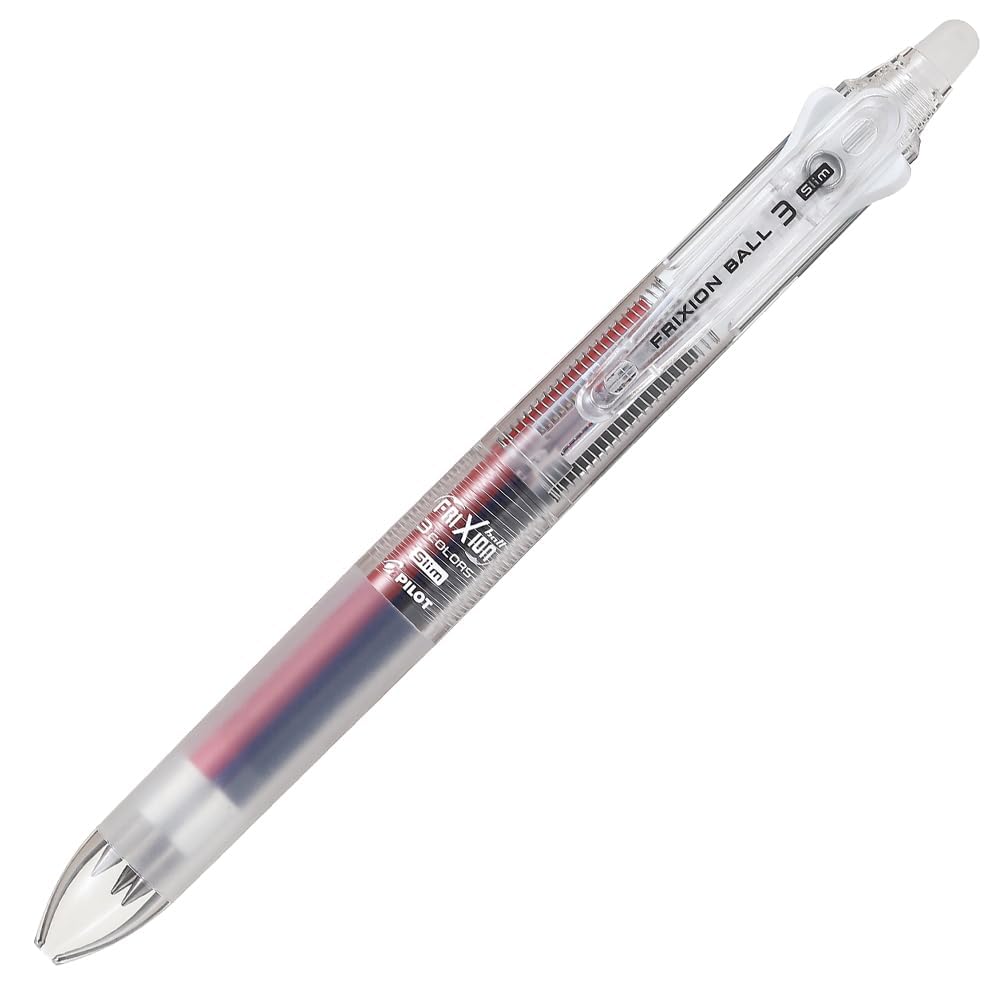PILOT FriXion Ball 3 Slim Multicolor Ballpoint PLKFBS60UFNC Pen, 0.38mm, Non-Color,