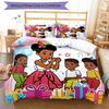 3pcs Gracie's Corner9 pattern bedding set duvet cover set includes duvet cover &pillowcases, perfect all season bedroom decoration & gift