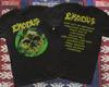 T-shirt Vintage Exodus 80 Tour 1989 2 Lati Nera Taglia dalla S alla 5XL T-shirt