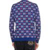 GUCCI Sweaters Men's Blue Crew Neck Moderate Other 576792-XKAUI-4915