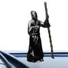 Figures Bonsai Sculpture Resin Character Statue Landscape Bonsai Knight-Errant Miniature Sculpture For Cars Aquarium Offices
