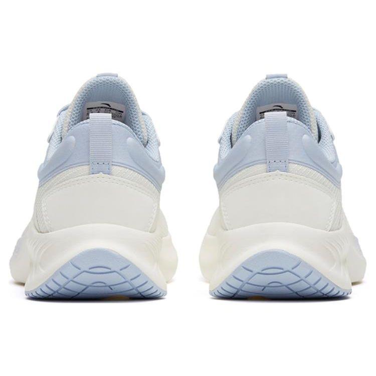 Anta Poison Spike SE Casual Fabric Synthetic Leather Non-Slip Wear-Resistant Breathable Low-Top Running Shoes Women Sneaker White Blue 922315585-1