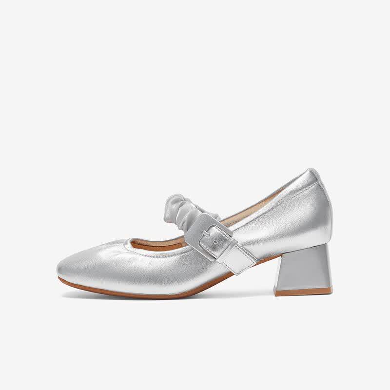 Bestelle 2026 Spring Lambskin Mary Jane Women s Shoes KA161AQ6 36