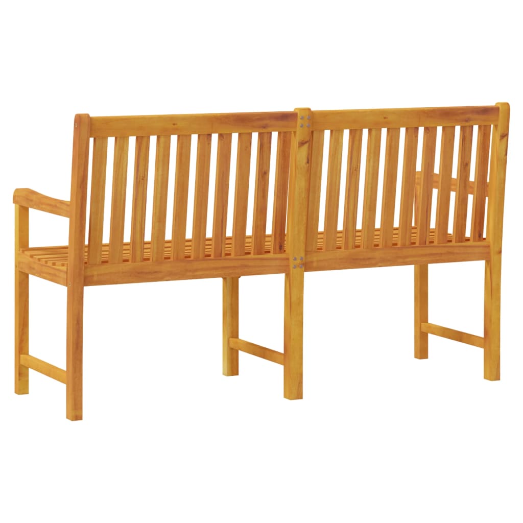 Vidaxl Ławka Ogrodowa, 150 Cm, Lite Drewno Akacjowe