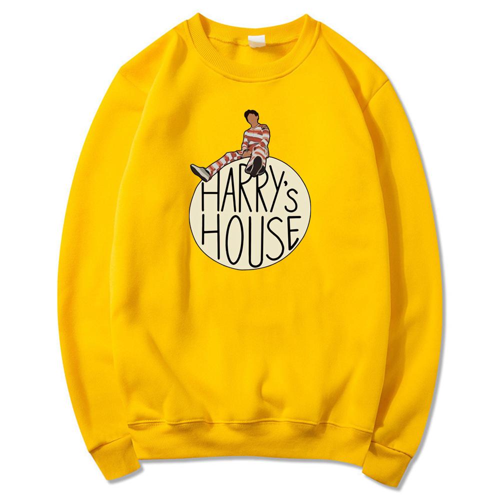 

Толстовка унисекс Harry s House Cool HS Графический пуловер TPWK Женская толстовка Y2K с эстетической эстетикой, как это было в музыкальном стиле, толстовки с круглым вырезом XL