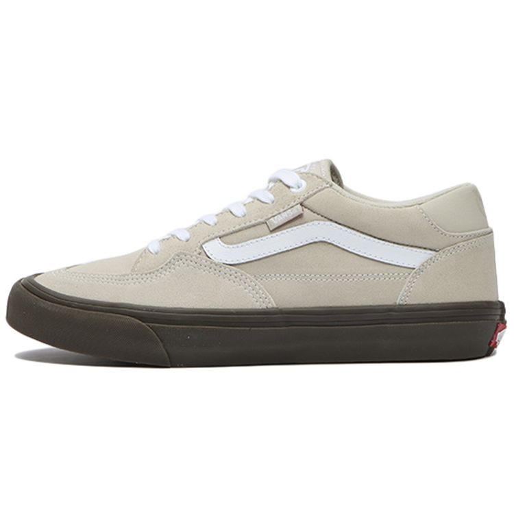 

Кроссовки унисекс Vans Rowan Pro Oatmeal Gum кремовые VN0A4TZC2LH