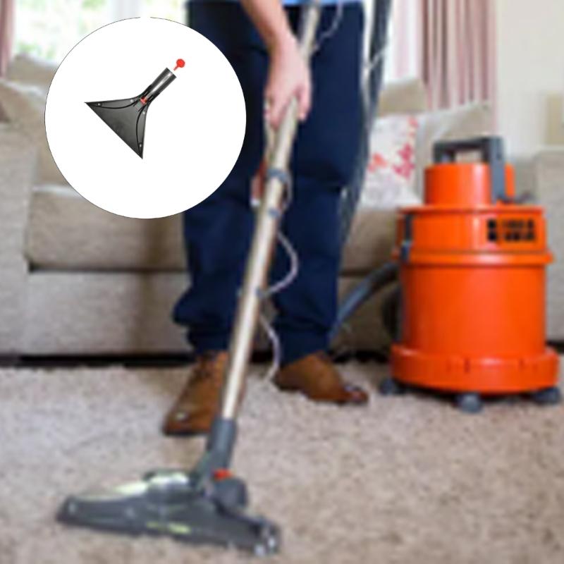 Multi Functional Vacuum Cleaner Carpet Brush Attachment Ergonomic Handle For Deep Cleaning And Liquid Absorption