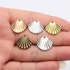 Conch Shells Seashells Beach Treasures Charm Antique Bronze Zinc Alloy Jewelry Making Supplies Necklace Making Style