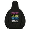 Khb0048 Khan Street Fleece-Lined Hoodie - Black