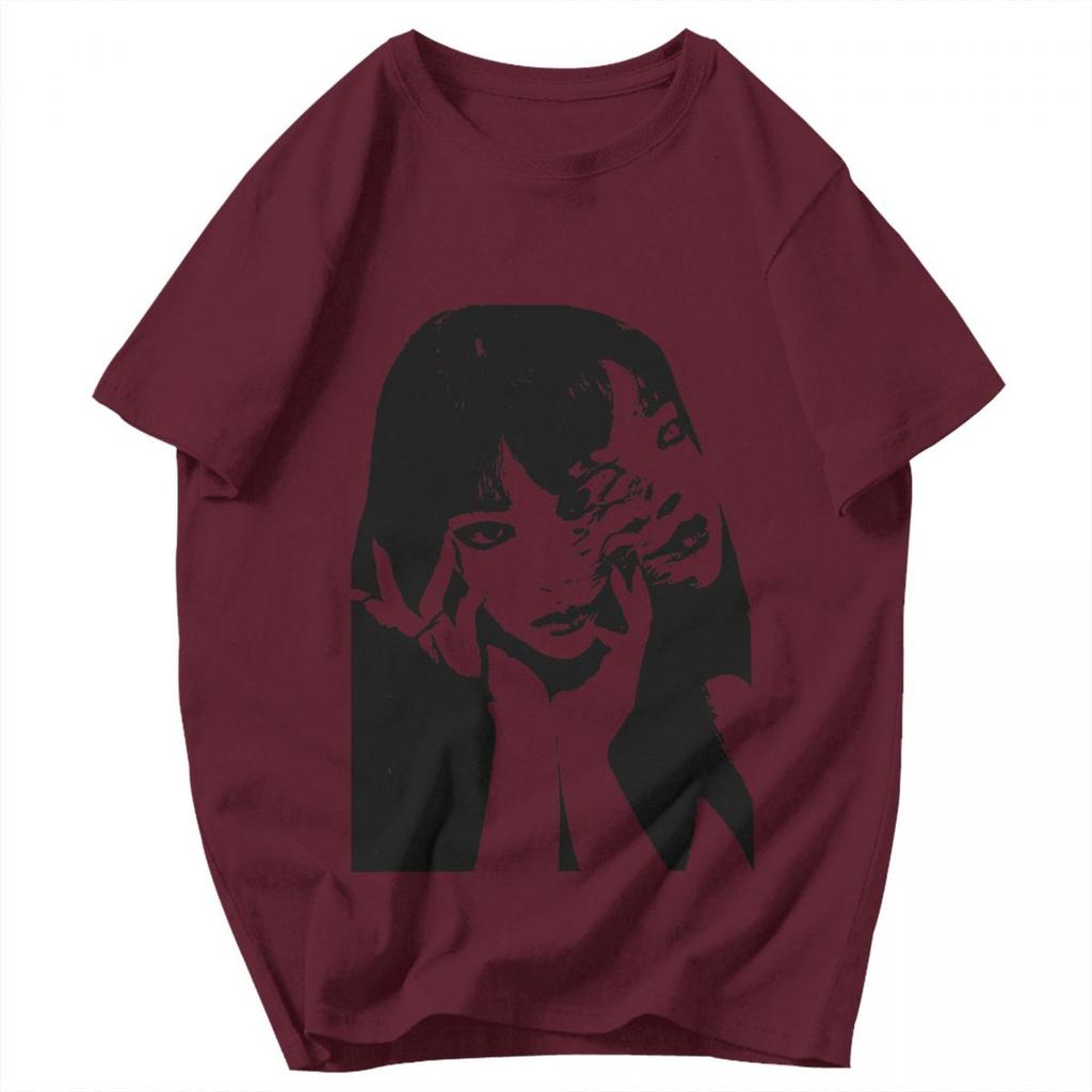 Men T Shirt Tomie Junji Ito Gifts Y2K Graphic Customized Unisex Clothing T Shirts