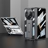 GKK For Huawei Mate X6 Case Magnetic Hinge PC+Tempered Glass Phone Cover with Kickstand