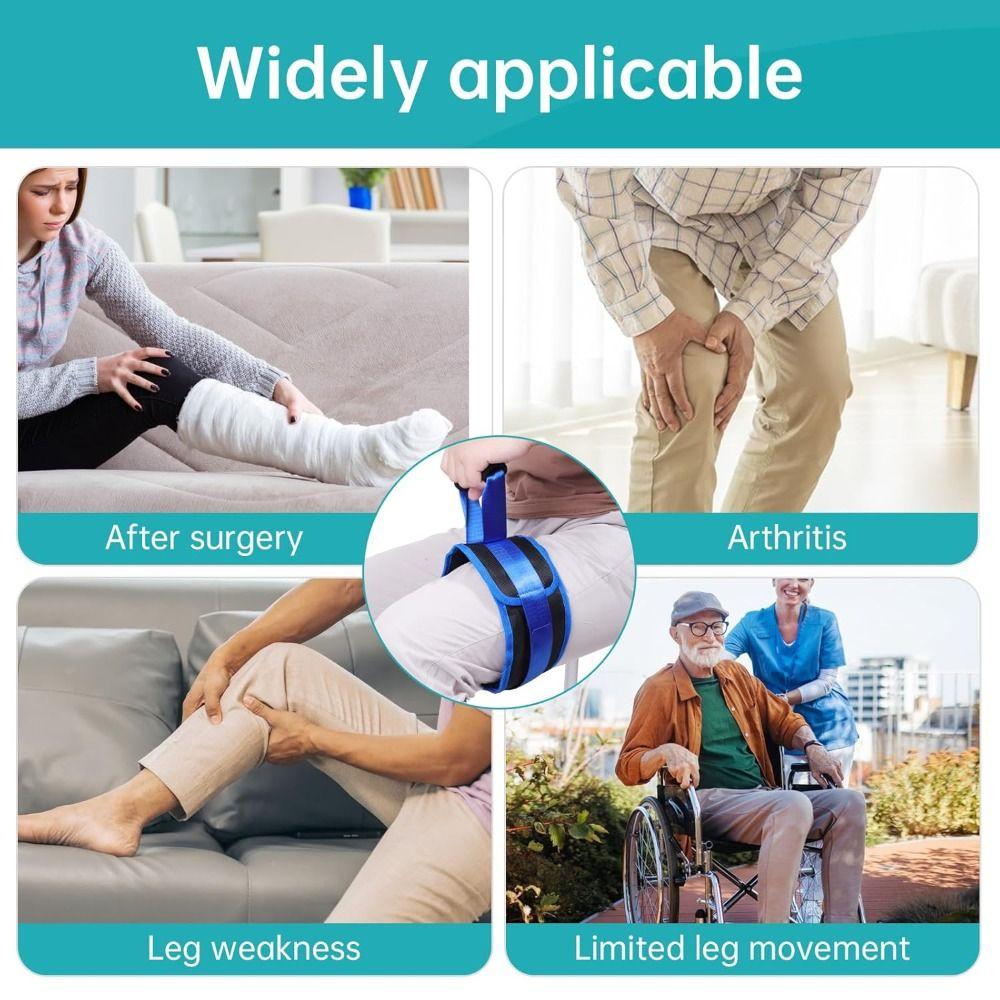 Loop Leg Lifter Strap Easy Assistance Pull Up Assistance Belt Mobility Assistance Strap Elderly