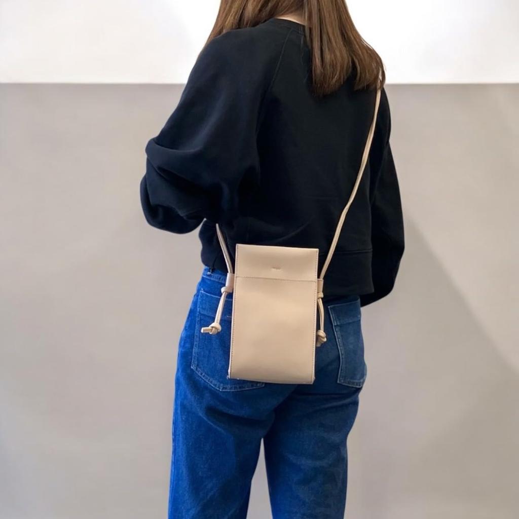 [mauve] Square Simple Smartphone Shoulder Bag, Mini Shoulder Bag for Women, Stylish, Lightweight, Crossbody Bag, Valuables Pouch, Travel, Bicycle