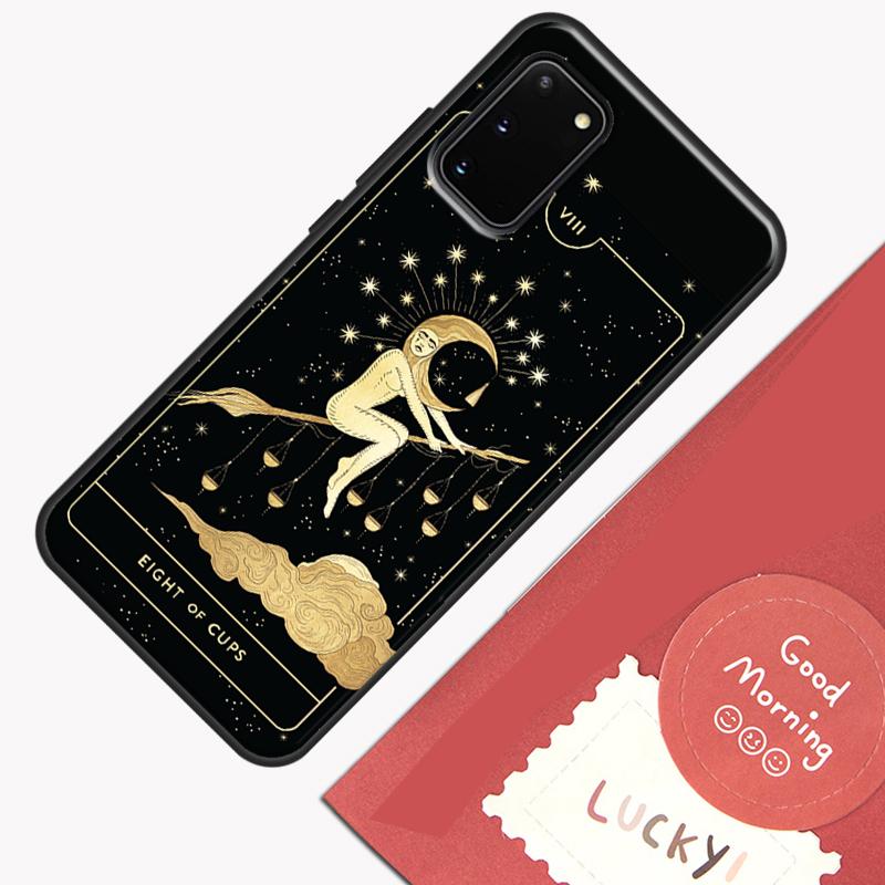 Witches moon Tarot Mystery totem Phone Case For Samsung Galaxy S23 S26 Ultra S20 S21 S22 S24 S25 Plus S10 S25 FE Cover Shell