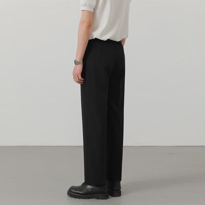 SWAMP AREA Men's Loose Straight-Leg Casual Trousers